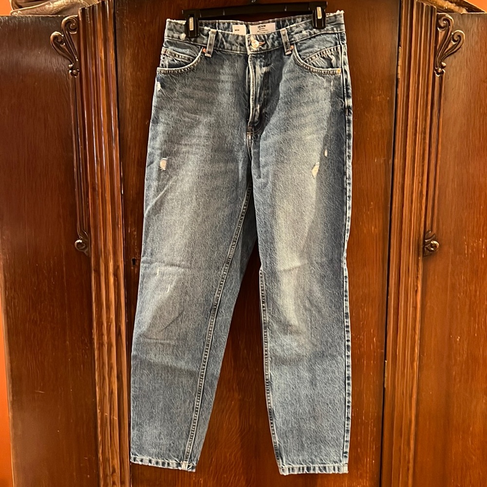 Bershka denim mom jean.